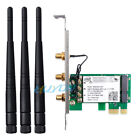 Intel 4965agn Dual Band 2 4 5ghz 300m Pci-e 1x16x Desktop Pc Wlan Wifi Card