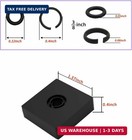 6 6 Sets  1 2  And 3 8  Impact Retaining Ring Clip Friction Ring With O-ring Fo
