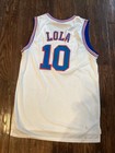 Tune Squad Basketball Jersey Adult L Large White Space Jam  10 Lola Bunny