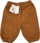 New Vild House Of Little Cotton Velvet Jacket And Trousers  Raw Sienna  1-2 Yrs