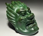 Japanese Mask 497 Basara Nio Demon Warrior Guardian Protector Of Buddha Buddhism