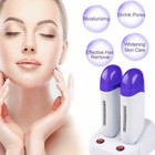 110v Double Roll On Depilatory Wax Warmer  Heater Cartridge Hair Removal Machine