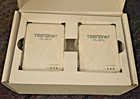 Trendnet Tpl-401e2k Powerline 500 Av Gigabit Adapter Kit Up To 500mbps