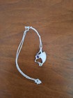 Handmade Artisan Sterling Silver 925 Pendant With Citrine And Amethyst Gemstones