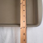 Pampered Chef Bar Pan Stoneware 1133 Tan Rectangular Baking Stone Usa Made