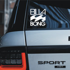 Billabong Die Cut White Vinyl Decal sticker 3 5 In X 3 9 In Surf Car Window