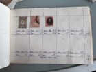 Peru Stamp Smorgasbord In Retired Old Homemade Approval Book
