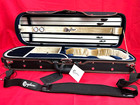 Gagliano Humisheld Violin Case 4 4 Oblong Case -creamy Blue Elegant Prestige