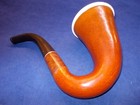       calabash Pipe New Meerschaum Bowl Used Gourd Cool Smoking With Stand -cala10