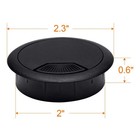 12 Pcs 2 Inch Desk Cord Grommet  Desk Hole Cover  Wire Cord Cable Grommets Hole
