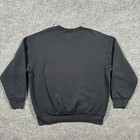 Vintage Fruit Of The Loom Mens Sweatshirt Little Italy Ny Xl Black 90s Crewneck
