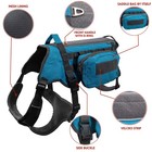 Tactical Dog Harness For Large Dogs  No Pull Adjustable Military Service Dog    