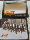 Anheuser Busch-budweiser-2 Decks Of Sealed Playing Cards In Original Tin  2009  