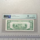 1929  20 Type 1 National Bank Note Marcellus Ny Fr 1802-1 Pmg 64 Epq Low Serial