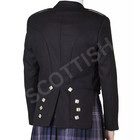 Men s Scottish Prince Charlie Kilt Jacket - 5 Button Vest Wedding Kilt Jacket