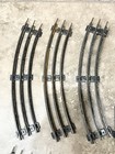 Lionel O-27 And Marx O Gauge Track Curved   Straight 10    Long  lot Of 24  Rusty