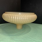 Antique Vintage Art Deco nouveau Nu Gold Swirl Design Torchiere Lamp Shade