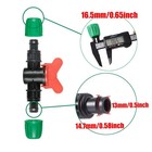 5 Pcs 1 2 Inch Drip Irrigation Shut Off Valve Ball Valve Water Switch  76 Chars 