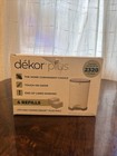 Dekor Plus Diaper Pail 3 Refills  Box Holds Up To 1740 Diapers