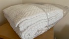 New Portugal Collection European Fine Linens 3 Pc Full queen Coverlet Sham Set