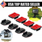  8-pack  Flat   Curved 3m Adhesive Mount Sticky Pads For Gopro Hero 13 12 11 10