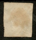 Gb  Qv 1840 Penny  Black   lk       Used Red Malt cross Cancel