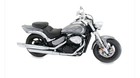 Mustang 2005-2011 Suzuki Boulevard M50 Standard Touring 2pc Seat Black - 76591