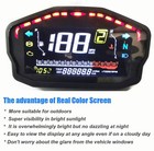 Samdo Universal Motorcycle Speedometer Odometer Tachometer 14000 Rpm 199 Kph    