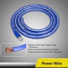 Rbg3 A  True Spec 1 0 Gauge Wire Big 3 Amp Wiring  Kits For Car Audio System