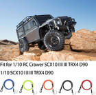 1 Pcs 1 10 Rc Crawler Elastic Kinetic Winch Strap With Rescue Trailer Hook  20 I