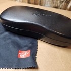 Ray Ban Universal Medium Hard Case For Eyeglasses   Optical Cleaning Cloth 