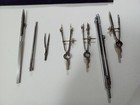 Vtg Dietzgen Drawing Instruments 1095-j Original Case And Cardboard Outer Box