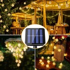 6 5m Solar Powered Fairy String Led Lights Waterproof Decor Garden Party Outdoor