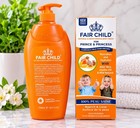 Fair Child Natural Skin Tone With Egg Yolk  Honey Body Lotion   Shower Gel Teen 