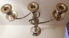Vintage International Sterling Silver  prelude  17 1 2  3-light Candelabra