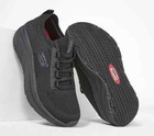 Work Black Skechers Shoes Women Wide Fit Walk Memory Foam Slip Resistant 108017