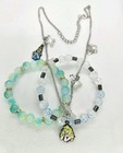 Adorable Set 2 Bracelets Necklace  cinderella 