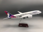 1 130 43cm Hawaiian Boeing 787 Passenger Airplane Landing Gear Resin Plane Model