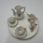 Miniature Vintage Bone China Kids Tea Porcelain Set - See Pictures