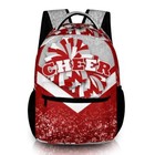 Cheer Backpacks For Cheerleaders  Cheerleading Backpack 16 5in  Silver red