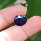 7 56ct Natural Blue Sapphire Oval Loose Gemstones Beautiful Color For Jewelry