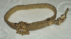 Antique Victorian Filigree Mourning Bracelet W  Seed Pearls Rare  89 99