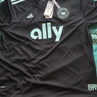 Adidas Charlotte Fc Mint City Mls Soccer Jersey Xl Black Mint Ally Crest