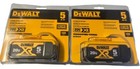 2 Pack New Dewalt Dcb205 20v Max Xr 5 0ah Lithium Battery With Led