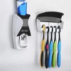 Toothpaste Dispenser   5 Toothbrush Holder Set Wall Mount