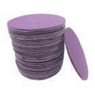 3  4  Wet     Dry Sanding Discs 75 100mm Sandpaper Hook And Loop Pad 60-10000 Grit
