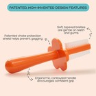 Double Sided Toothbrush  First Toothbrush For Baby   Toddler  1 Pack  Orange