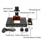 T862   Infrared Ir Smt Smd Bga Rework Station Soldering 110v Irda Welding Welder