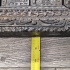 Vintage Newari Carved Wood Shrine Doors Sun Moon Kirtimukha Nepal 18 