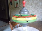 1930 s Walt Disney Enterprises Tin Spinning Top - Mickey - Minnie - Donald -goof